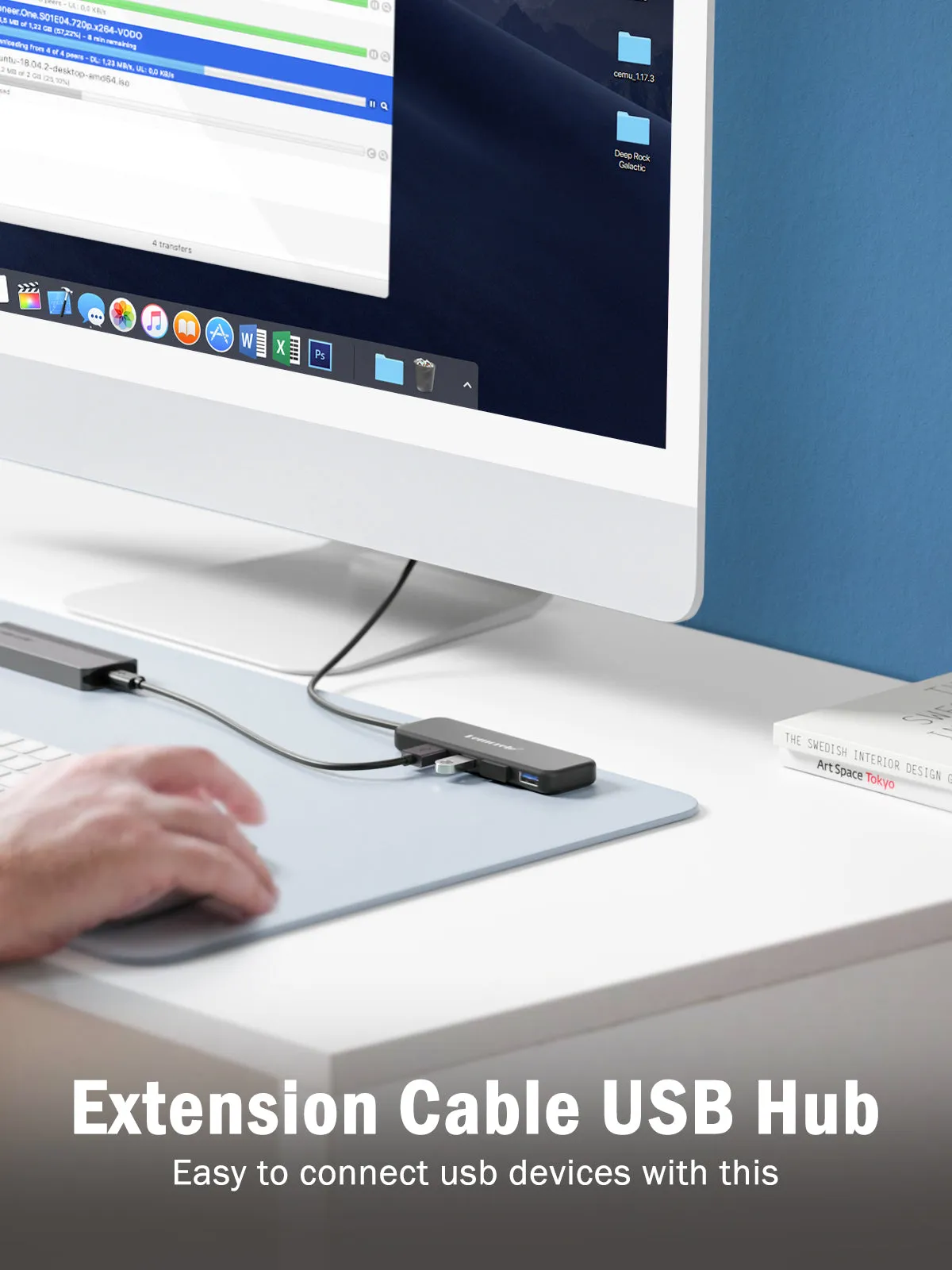 Lemorele USB C HUB 4 in 1【#TC41】