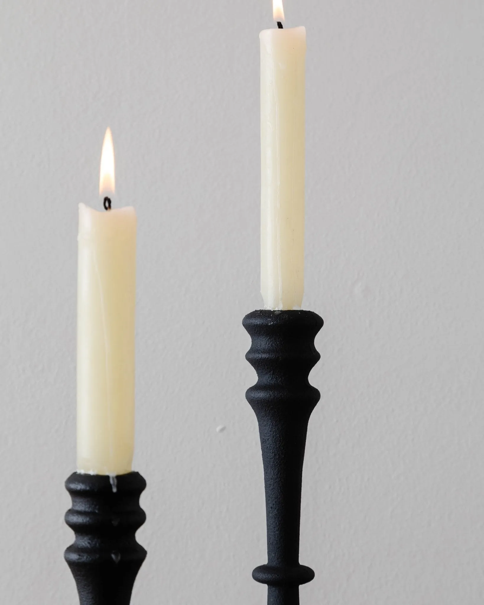 Leo Cast Iron Taper Holders
