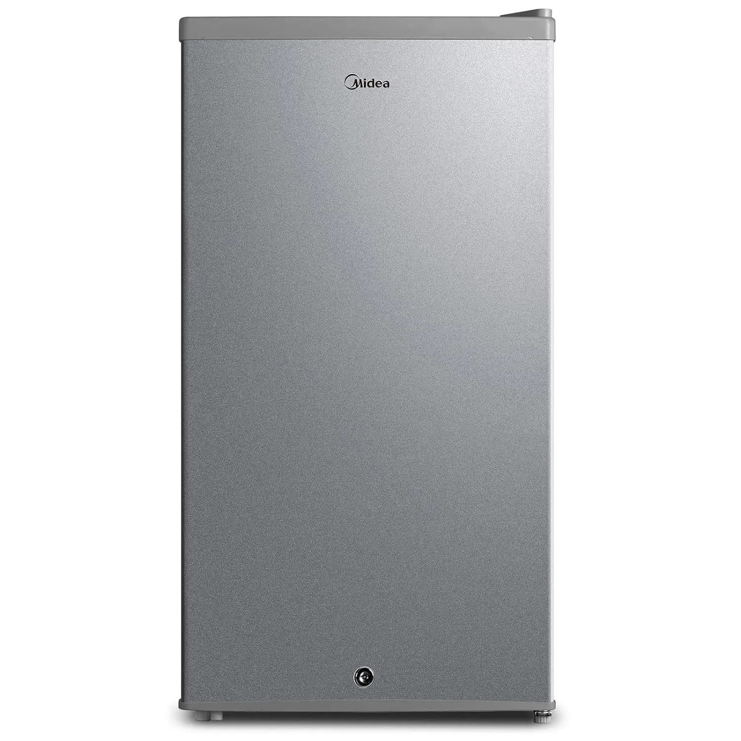 Midea 120L Single Door Refrigerator with Separate Chiller Compartment, 2L Bottle Holder, Adjustable Legs, 5 Year Compressor Warranty, Mini Fridge for Kitchen, Bedroom, Office & Bar, MDRD133FGE
