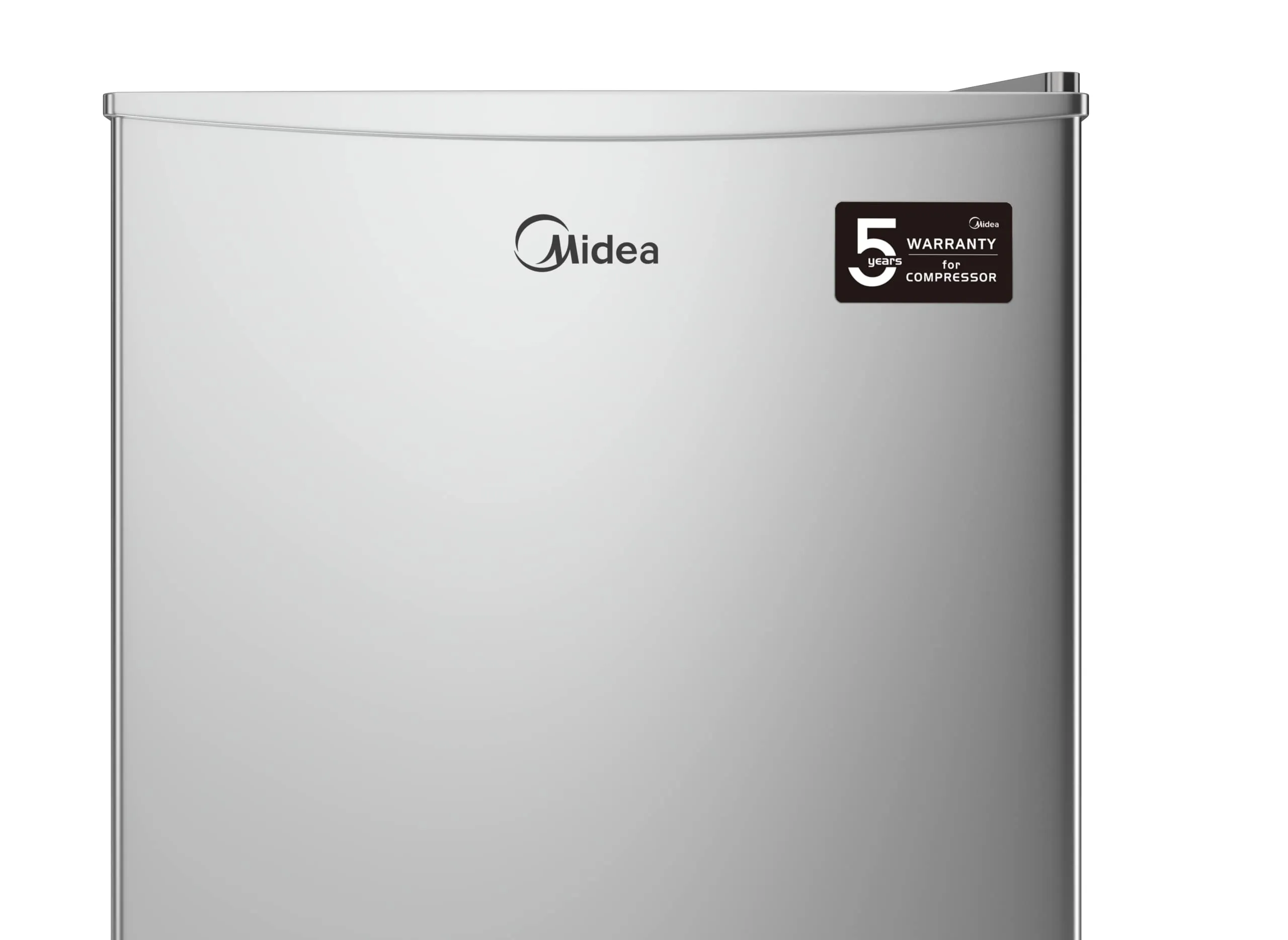 Midea 120L Single Door Refrigerator with Separate Chiller Compartment, 2L Bottle Holder, Adjustable Legs, 5 Year Compressor Warranty, Mini Fridge for Kitchen, Bedroom, Office & Bar, MDRD133FGE