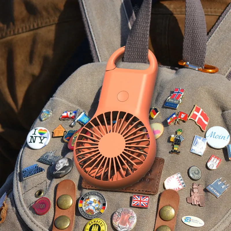 Mini Fan Hanging Neck Creative Handheld Pocket Portable Charging Outdoor USB Fan