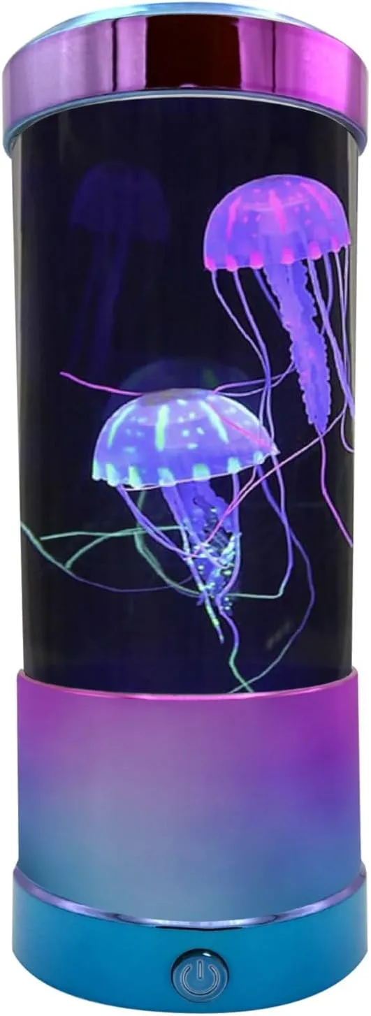 Mini Lumina Jellyfish Mood Lamp - Metallic 9''