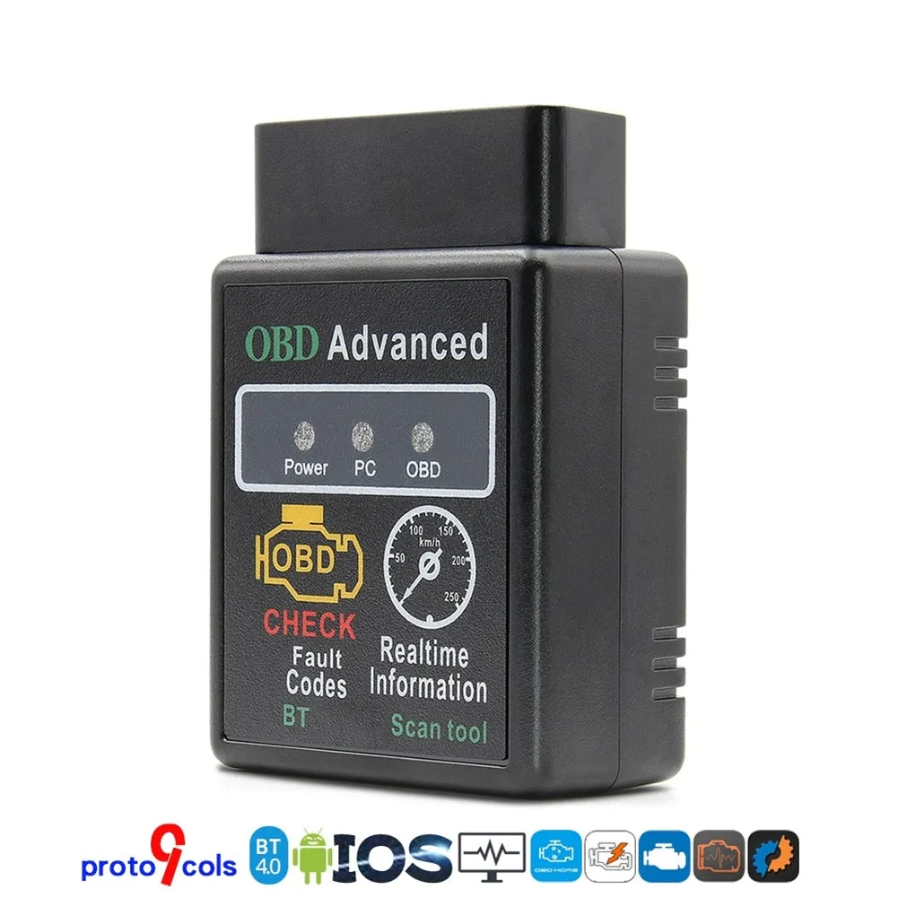 Mini Obd2 Bluetooth-compatible 4.0 Car Scanner Elm Diagnostic