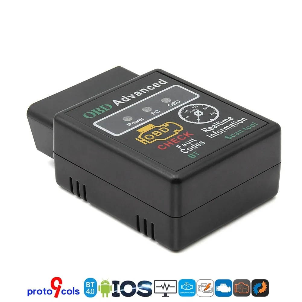 Mini Obd2 Bluetooth-compatible 4.0 Car Scanner Elm Diagnostic