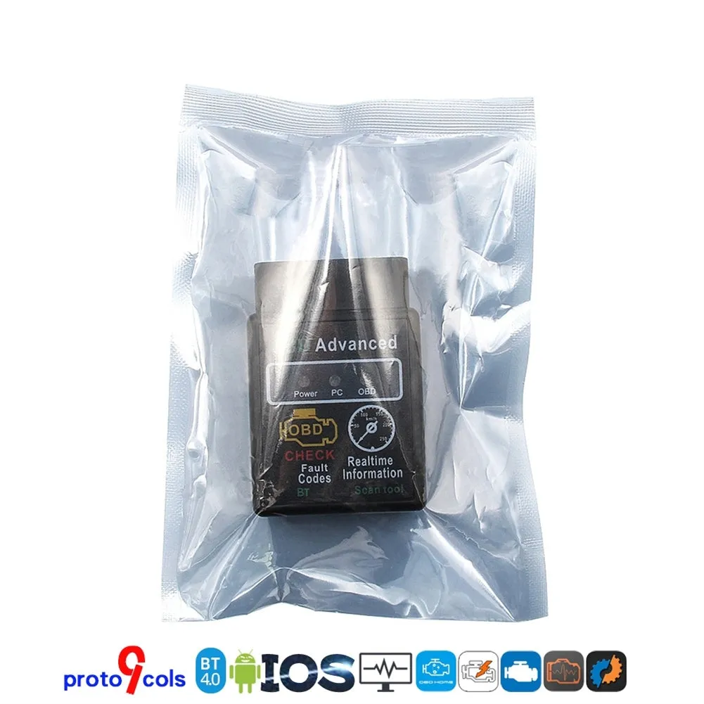 Mini Obd2 Bluetooth-compatible 4.0 Car Scanner Elm Diagnostic
