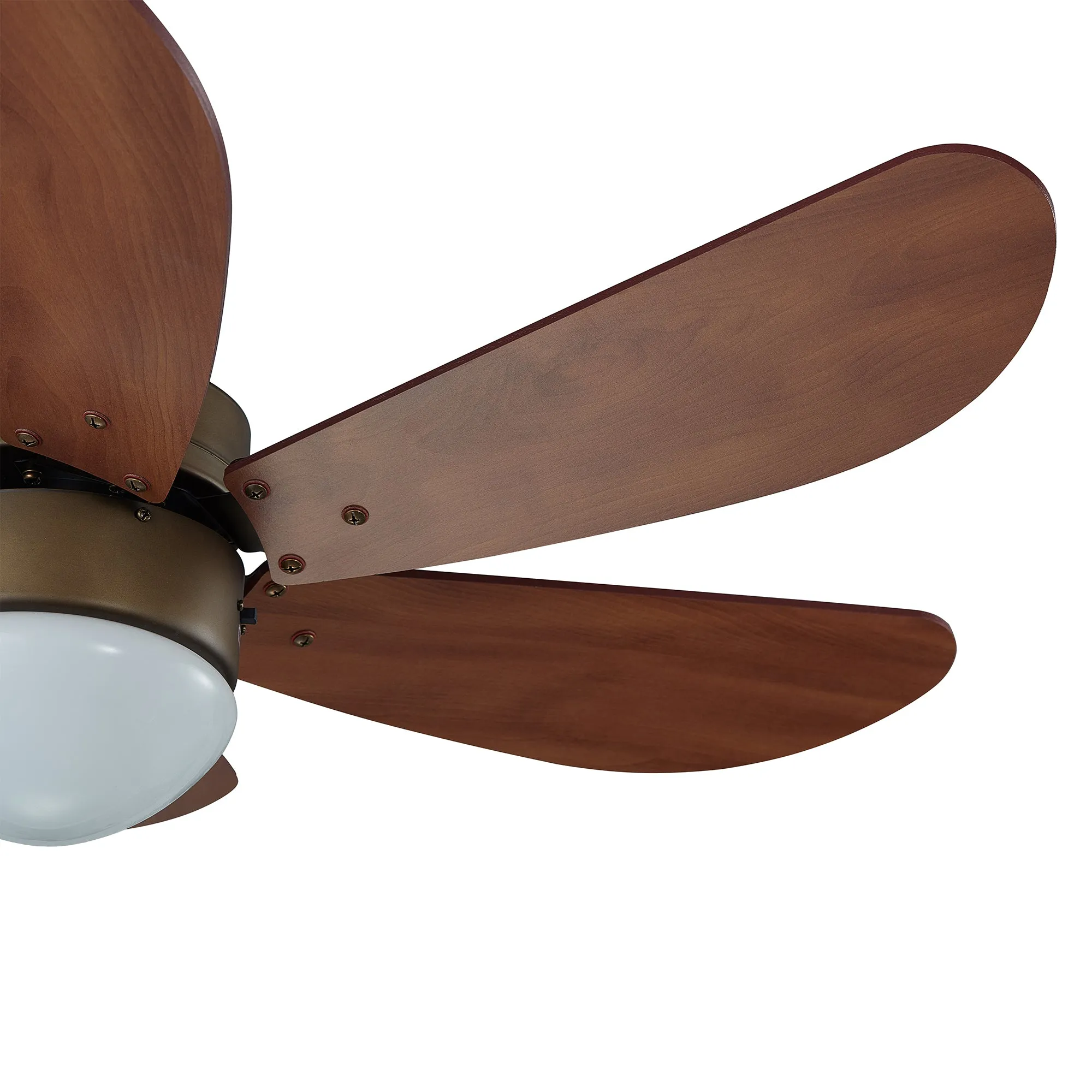 Minimus Smart Ceiling Fan with Light and wall switch 38 icnh