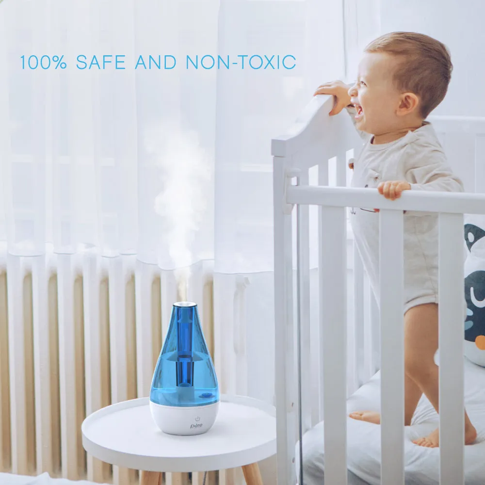 MistAire™ Studio & Ultrasonic Cool Mist Humidifier Bundle