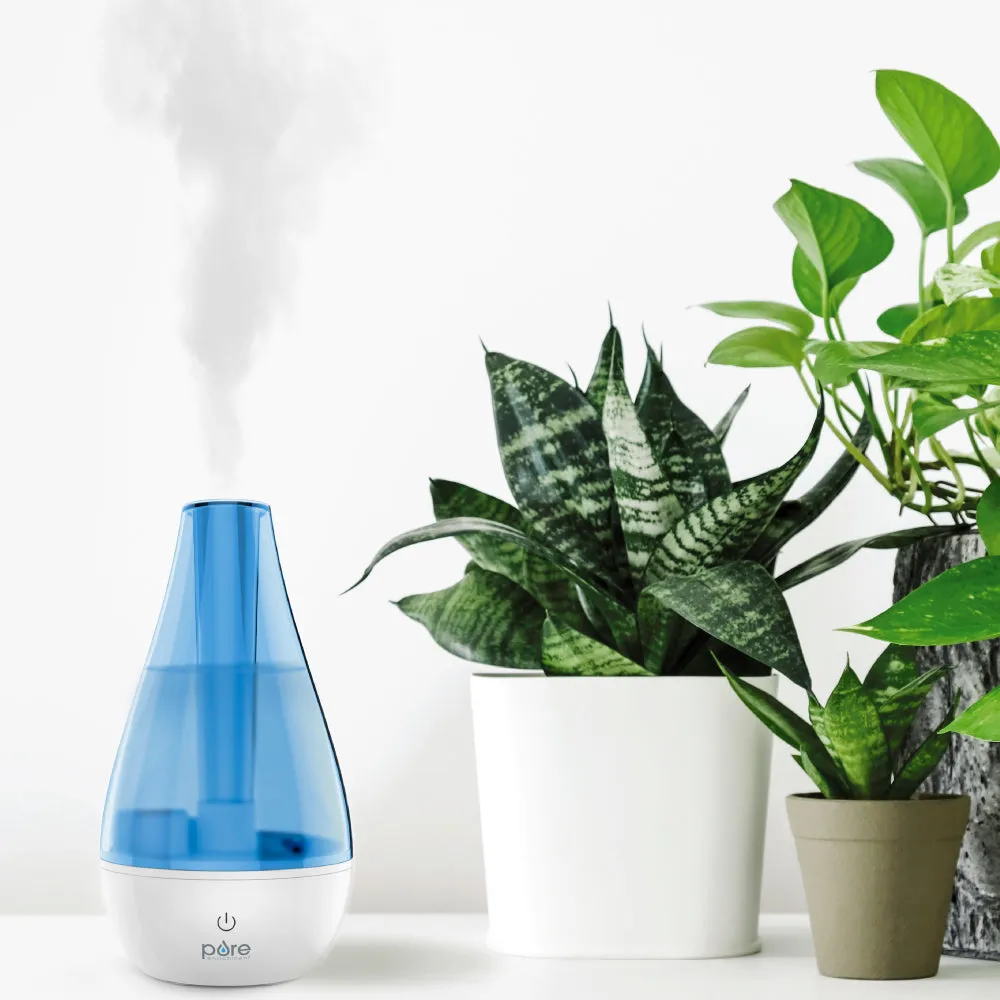 MistAire™ Studio & Ultrasonic Cool Mist Humidifier Bundle