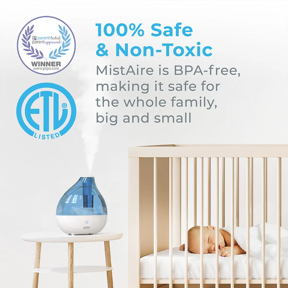 MistAire™ Ultrasonic Cool Mist Humidifier