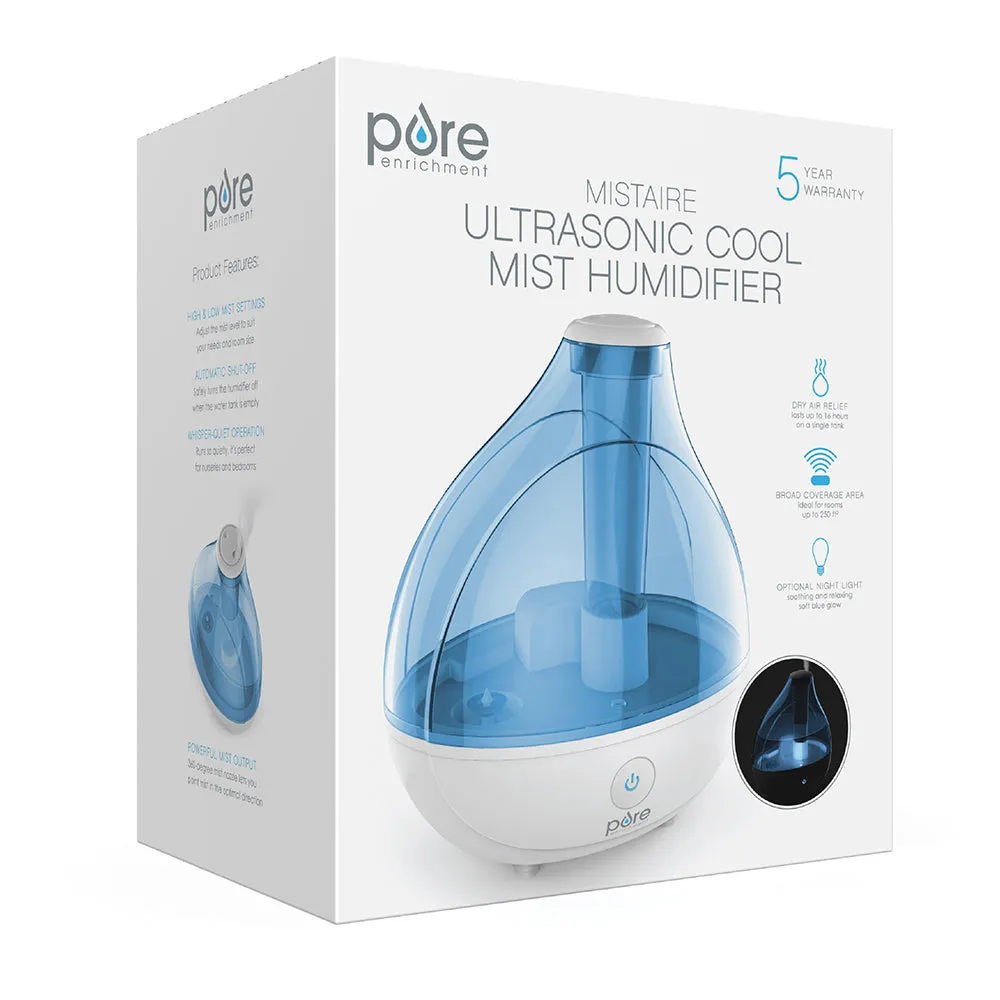 MistAire™ Ultrasonic Cool Mist Humidifier