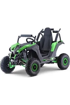 MotoTec Raider Kids UTV 48v 1200w Full Suspension Green