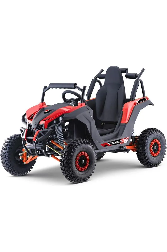 MotoTec Raider Kids UTV 48v 1200w Full Suspension Red