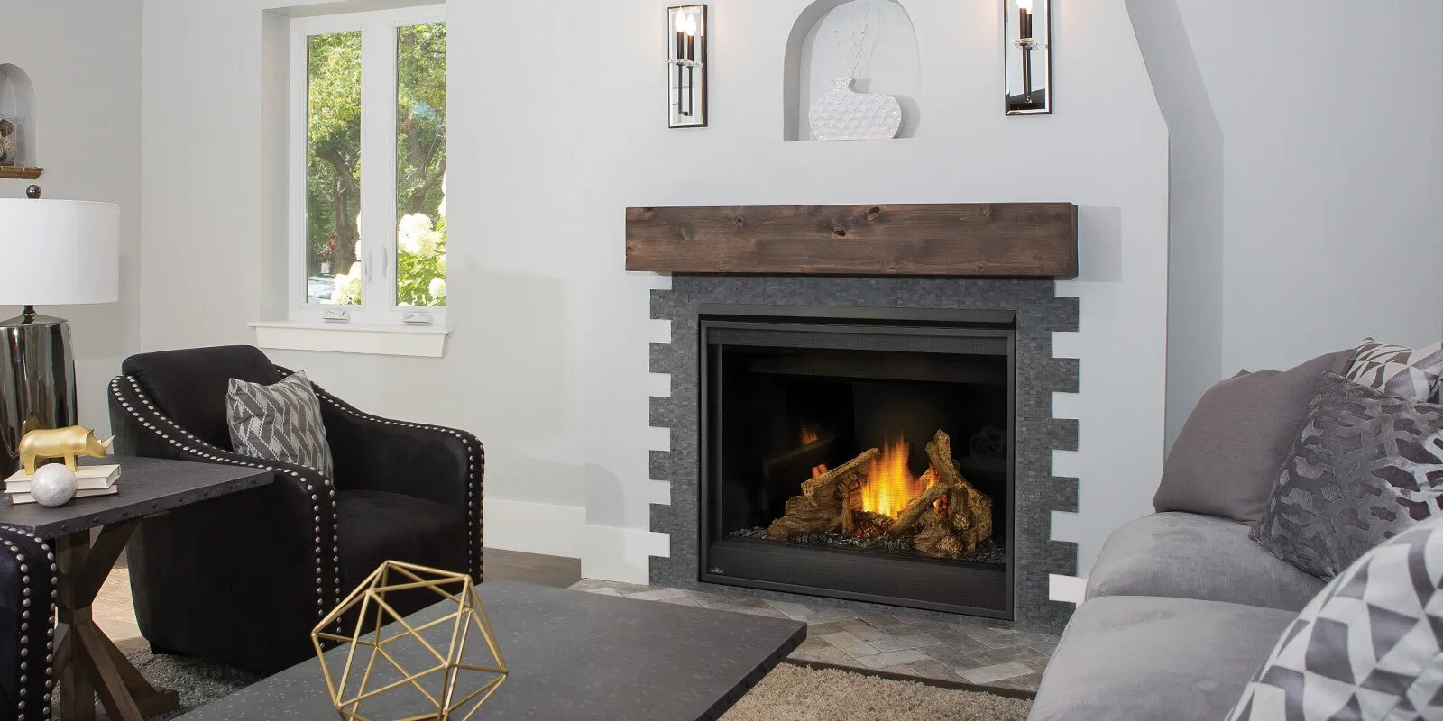Napoleon Ascent Series Direct Vent Gas Fireplace