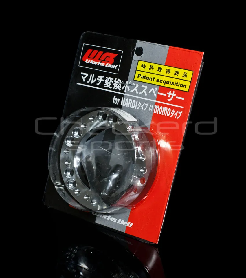 Nardi / Personal to Momo / Sparco Steering Adapter (black)