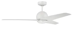 Nate 52" Ceiling Fan in White