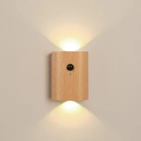 NaturaGlow Magnet Touch Sensor USB Rechargeable LED Wall Sconce