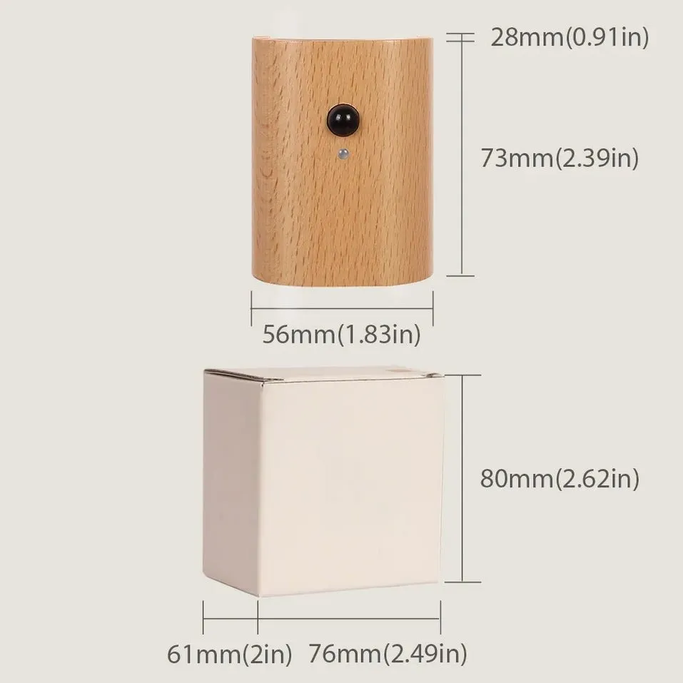NaturaGlow Magnet Touch Sensor USB Rechargeable LED Wall Sconce