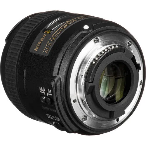 Nikon AF-S DX Micro NIKKOR 40mm f/2.8G Lens Includes Filter Kits and Tripod (Intl Model) Bundle