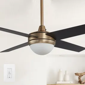 Nova Modern Smart Ceiling Fan with LED Light 48 inch