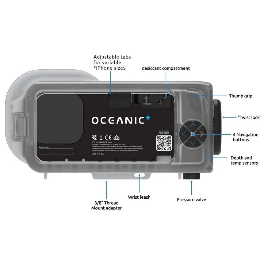 Oceanic   iPhone Dive Housing