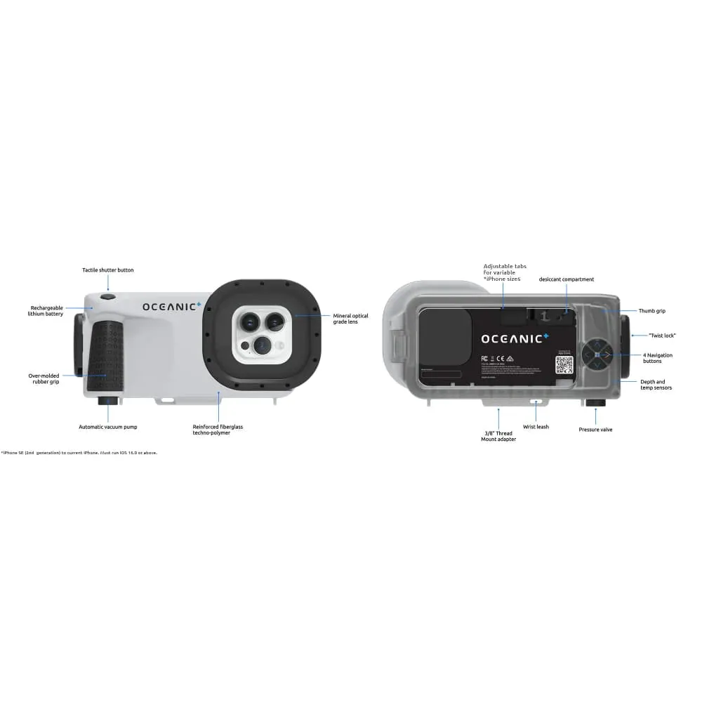 Oceanic   iPhone Dive Housing