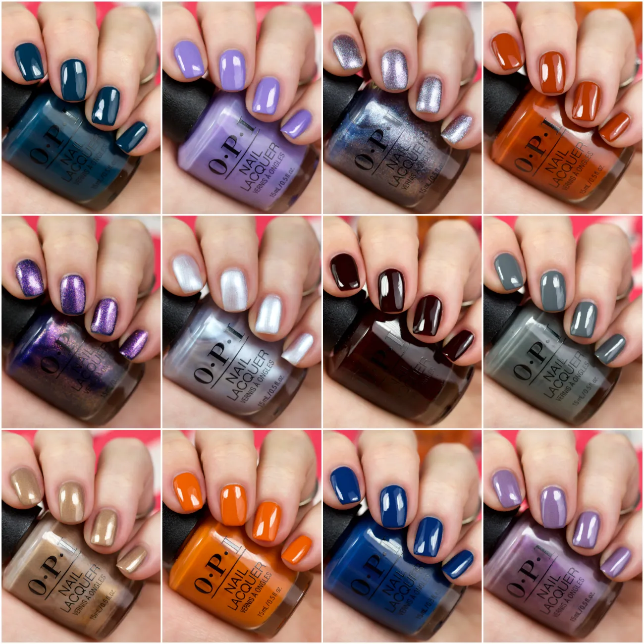 OPI Nails the Runway * OPI Infinite Shine