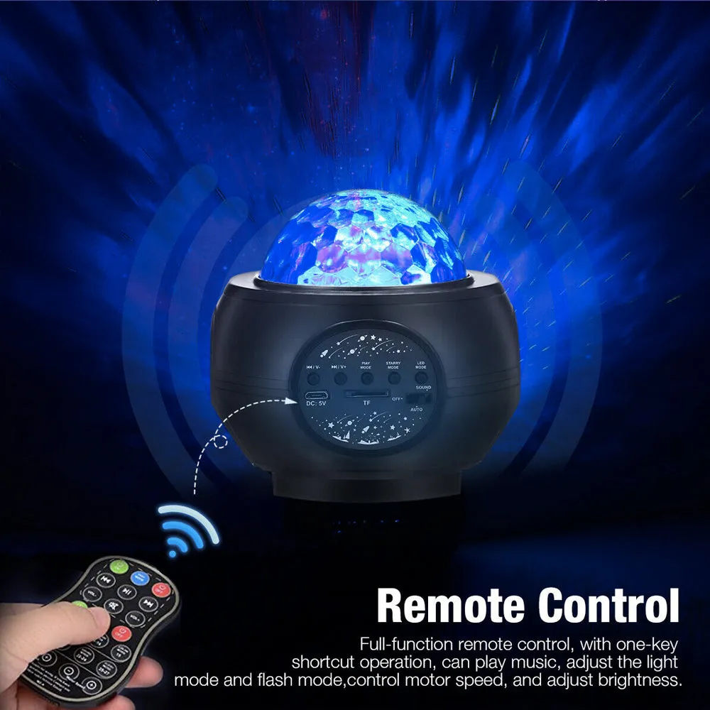 Outer Space LED Projector 32 Modes Bluetooth Speaker