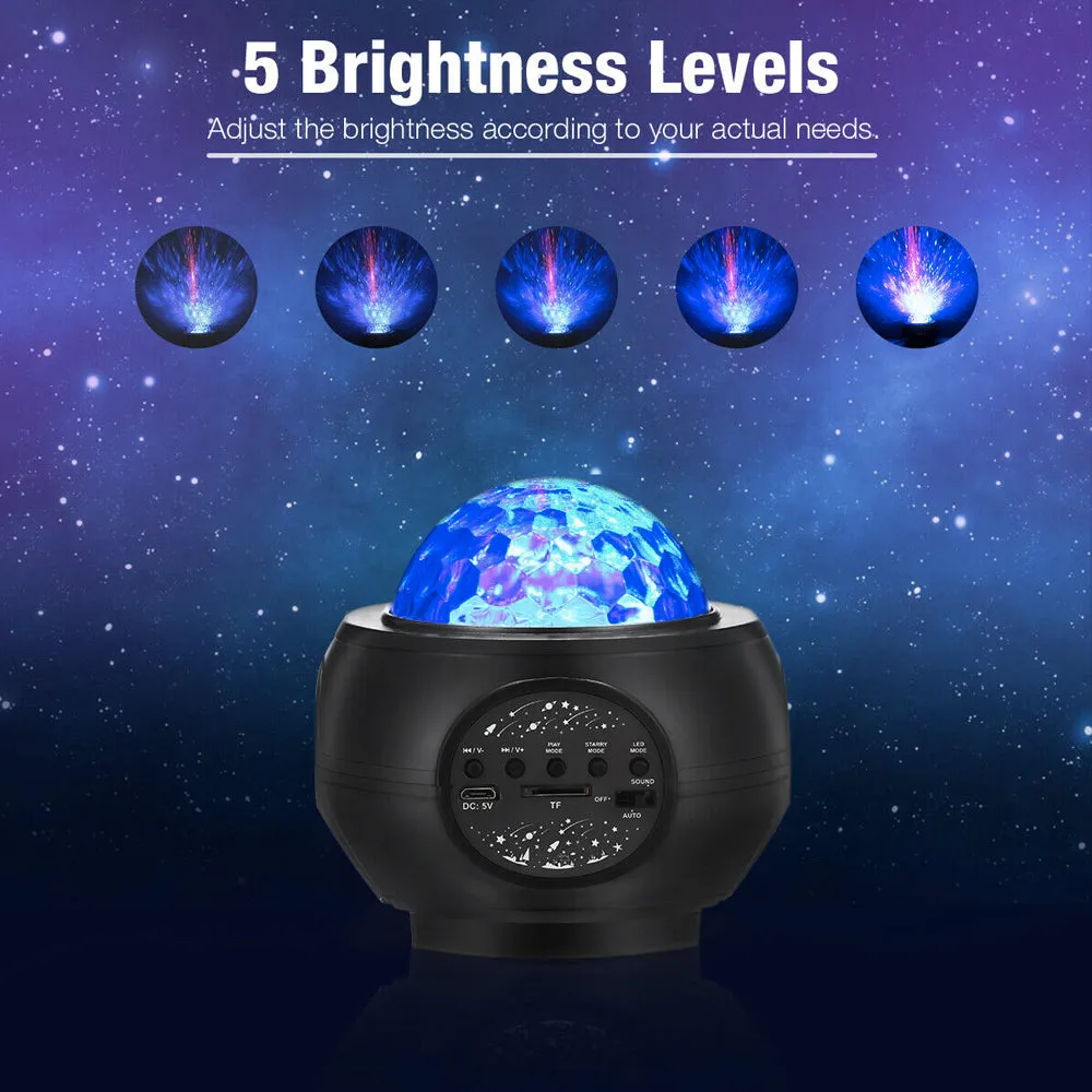 Outer Space LED Projector 32 Modes Bluetooth Speaker