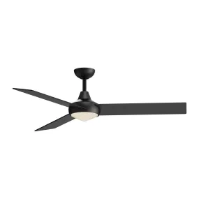 Owens 56" Ceiling Fan in Matte Black