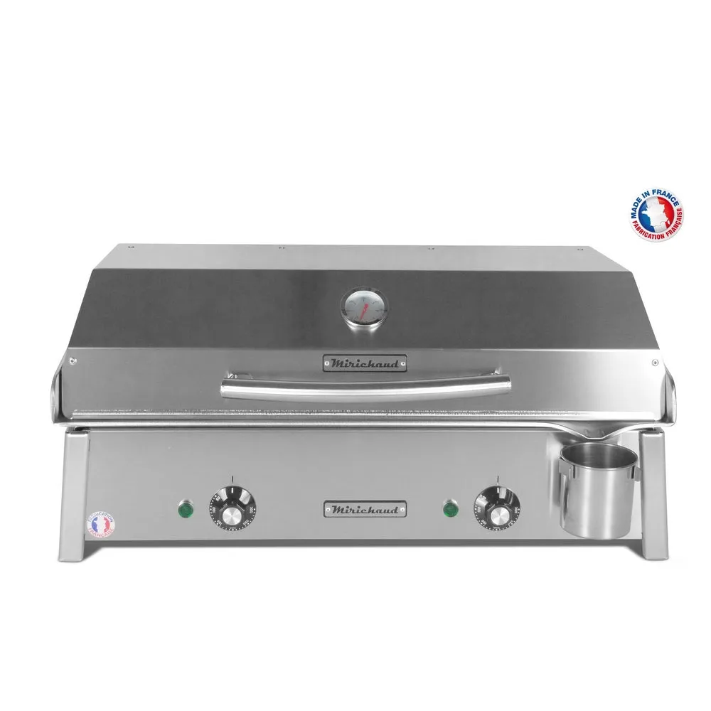 Plancha électrique Anthéa E650   Couvercle   2 ustensiles - Planchaelec