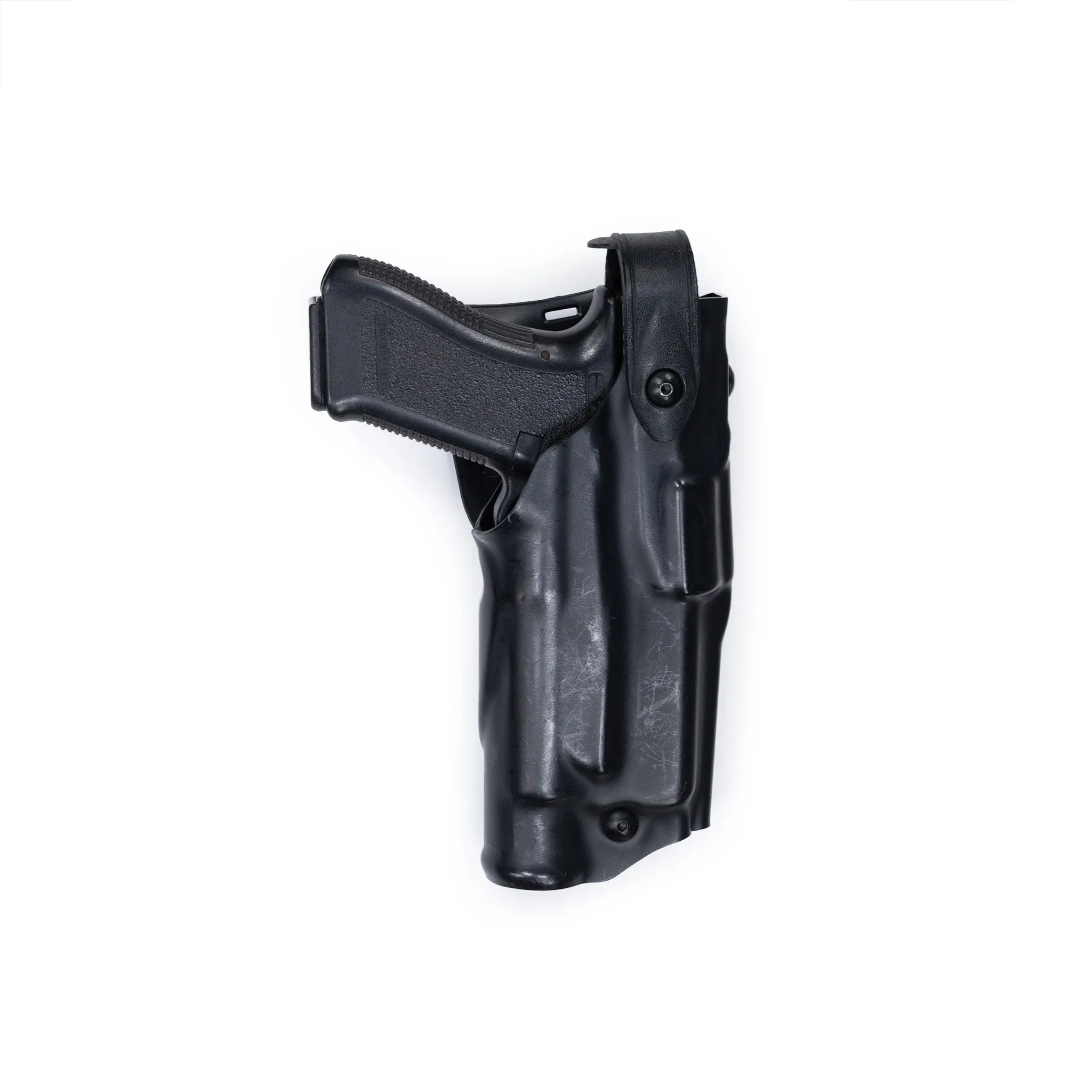Police Trade-In Safariland ALS/SLS Mid-Ride Duty Holster