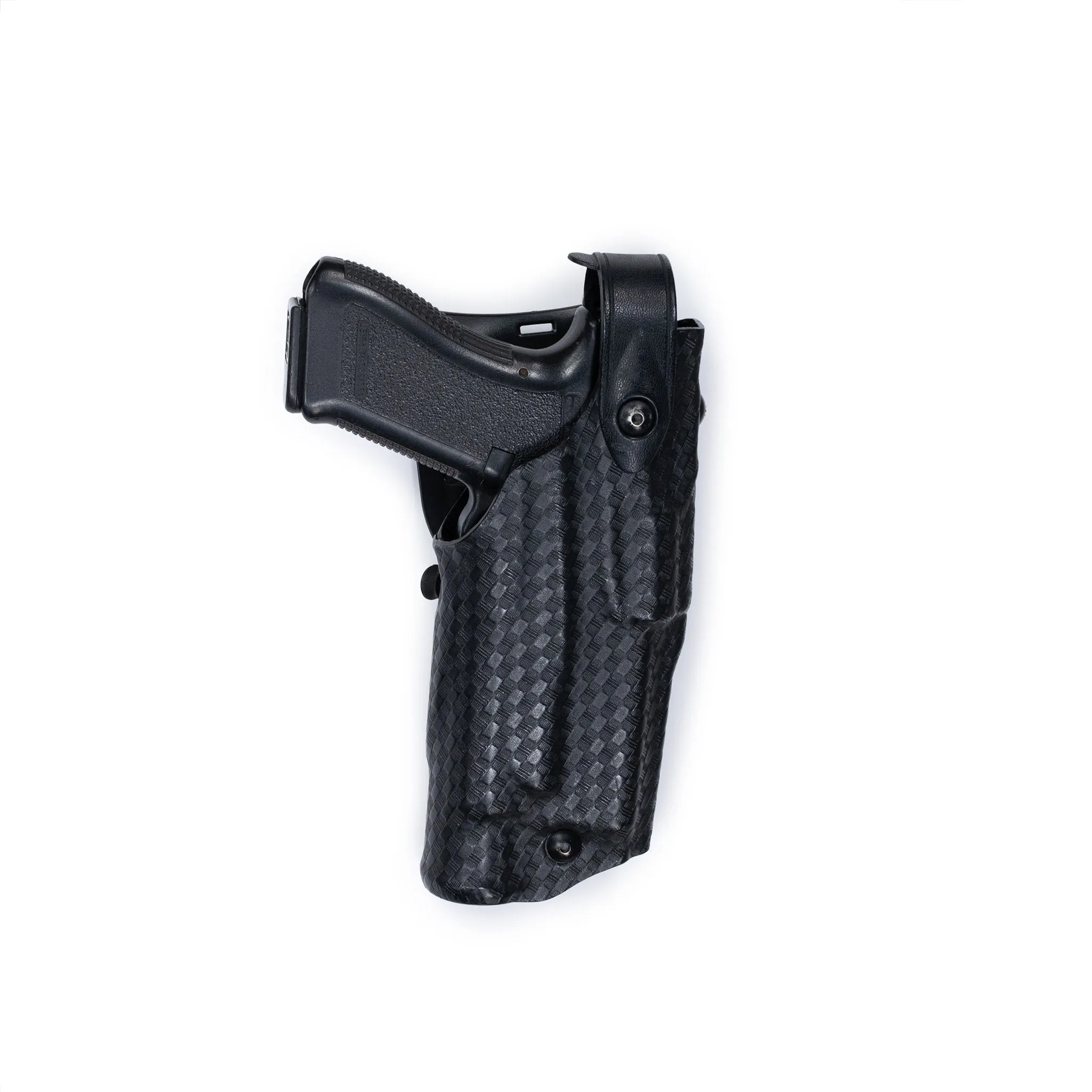 Police Trade-In Safariland ALS/SLS Mid-Ride Duty Holster