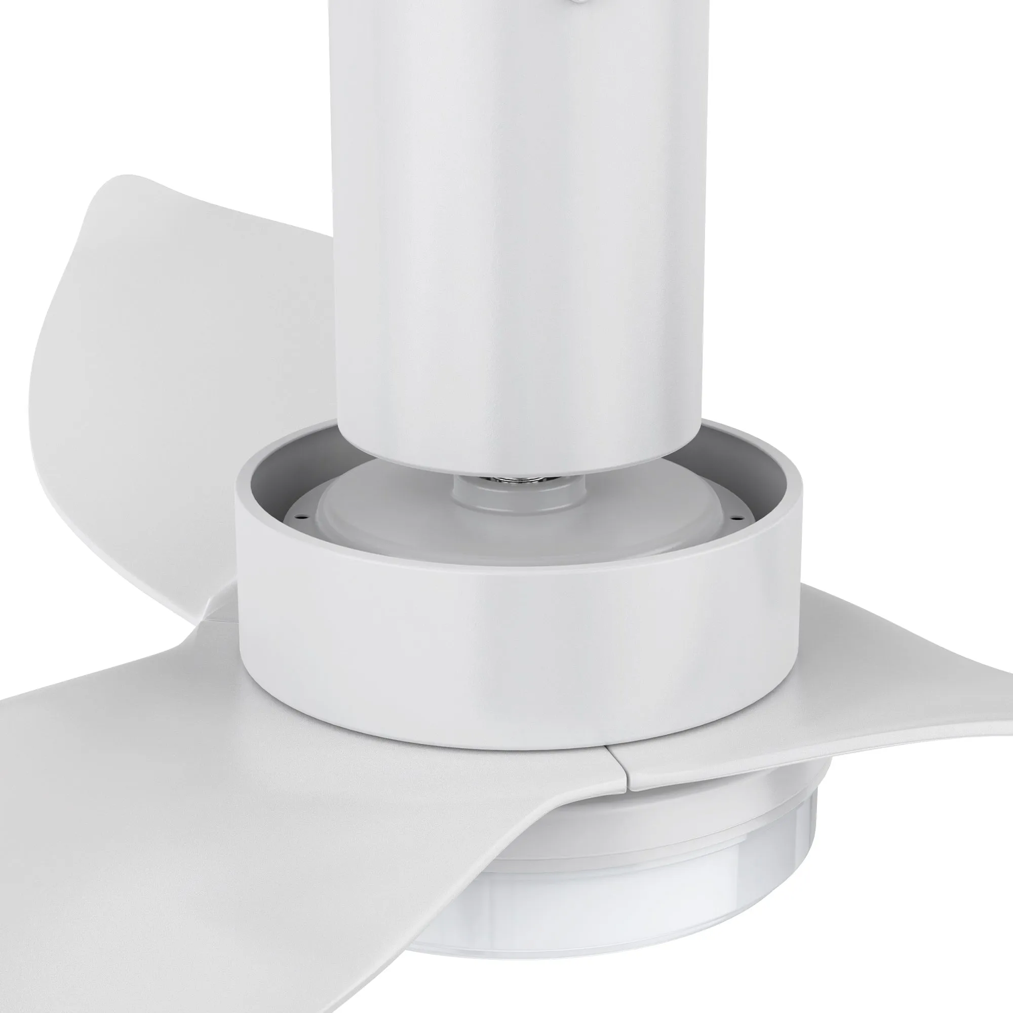 Prescott Low Profile Smart Fan with LED light and Remote 45 Inch