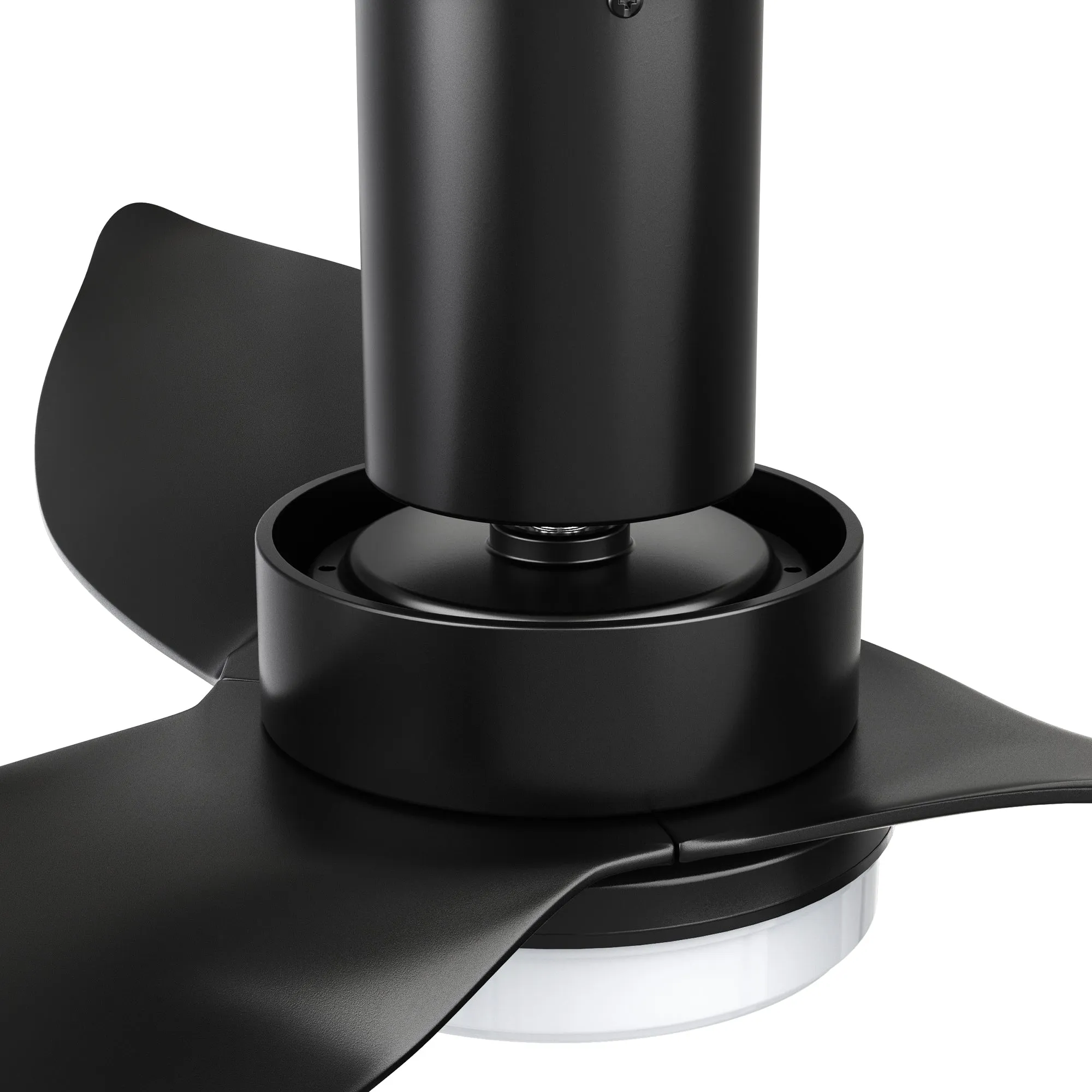Prescott Low Profile Smart Fan with LED light and Remote 45 Inch