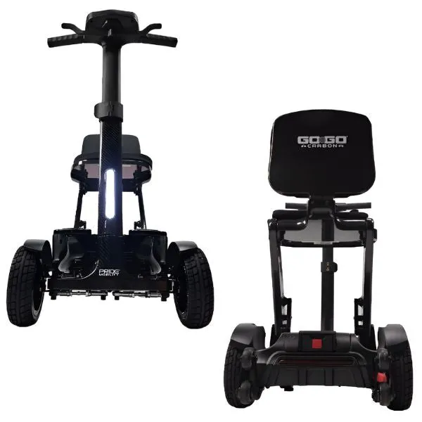 Pride Go-Go Carbon Folding Scooter