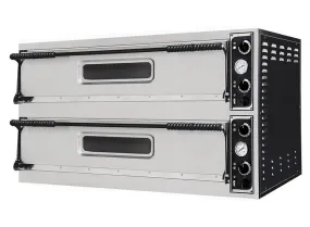 Prismafood XL22LEU Slimline Twin Deck Electric Pizza Oven