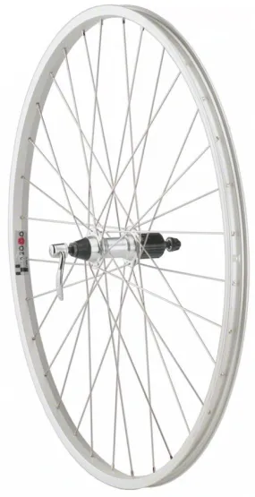 Quality Wheels 700c Alloy Cassette Rear Hybrid Wheel
