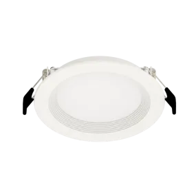 RAB WFRL4R 9W LED 4" Round Edge-Lit Bluetooth Wafer Selectable CCT Baffle Trim