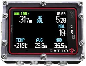RATIO® iX3M Pro Dive Computer Series