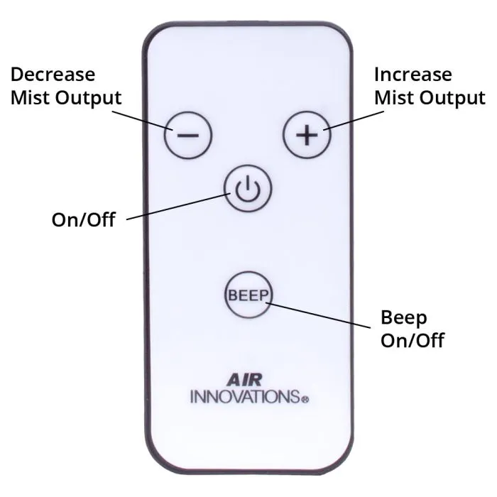 Replacement Remote Control for Air Innovations MH-903XL Humidifier