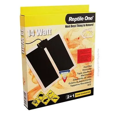 REPTLE ONE HEAT MAT 14W 28X28CM