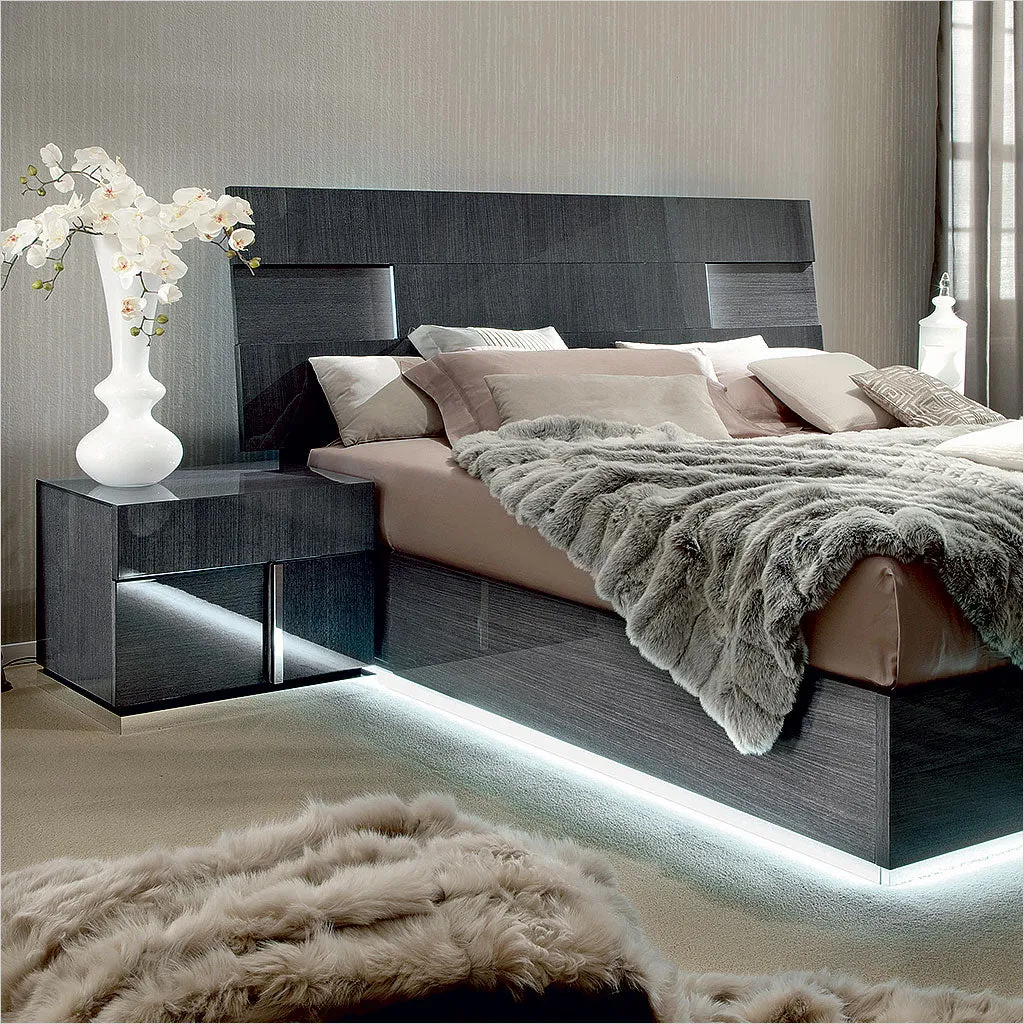 Riviera Premium High-Gloss Bed
