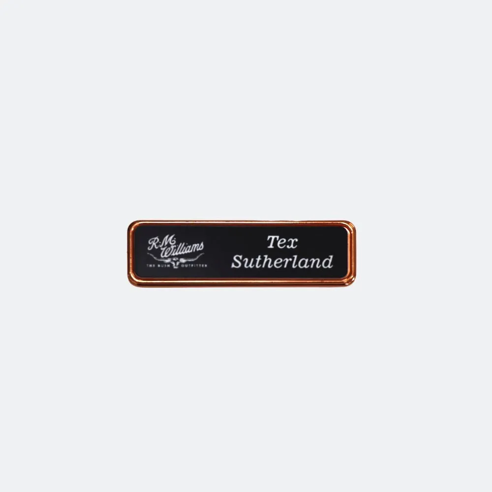 Rose Gold Name Badge Holders - Medium Size - Pack of 20