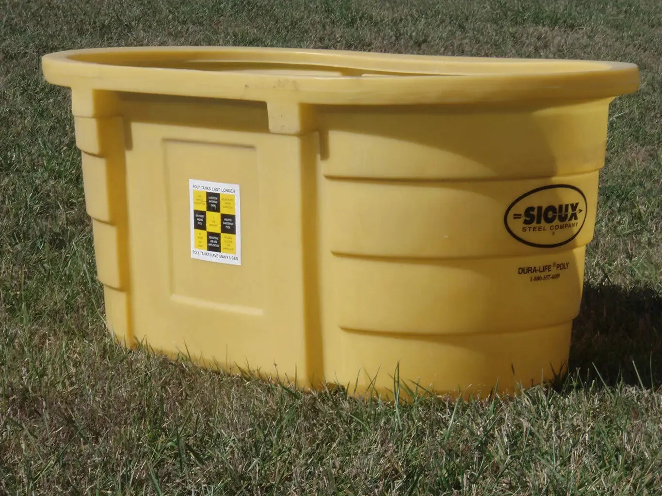Round End Poly Tanks