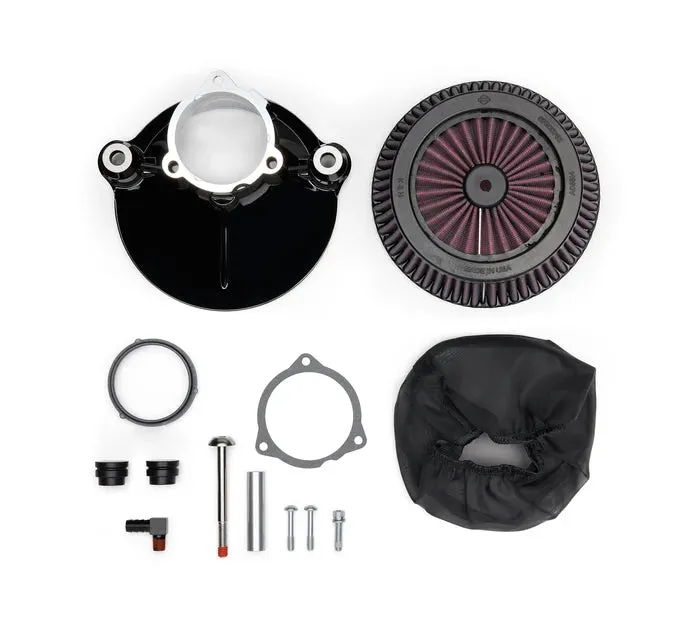 SCREAMIN' EAGLE M8 EXTREME AIR CLEANER – CIRCLE (BLACK)