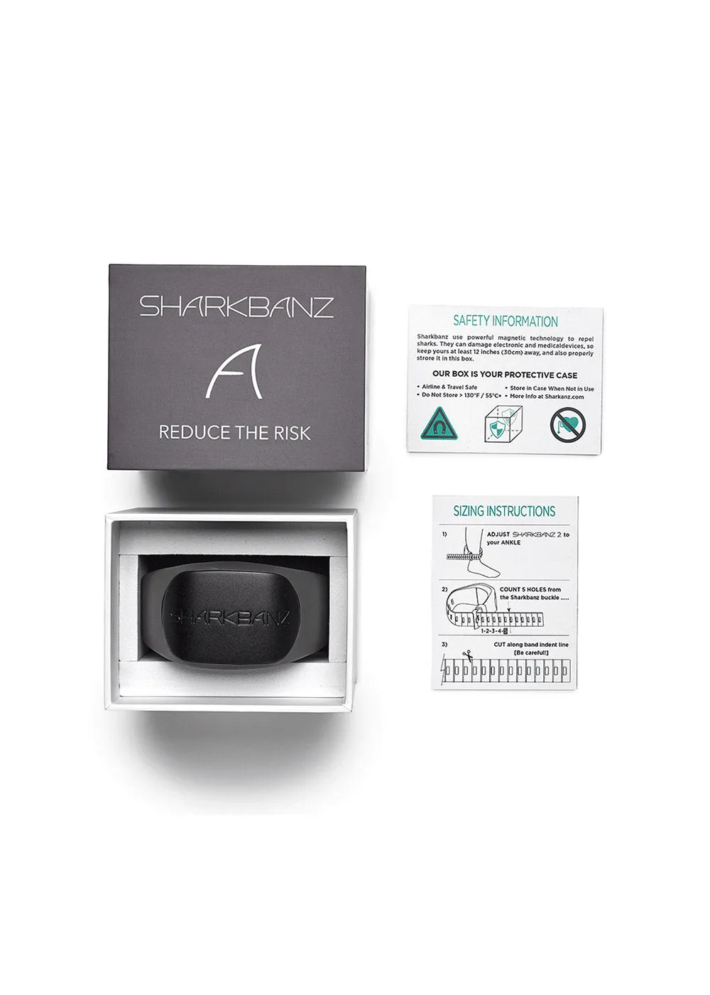 Sharkbanz 2.0 Shark Deterrent Band - White/Seafoam