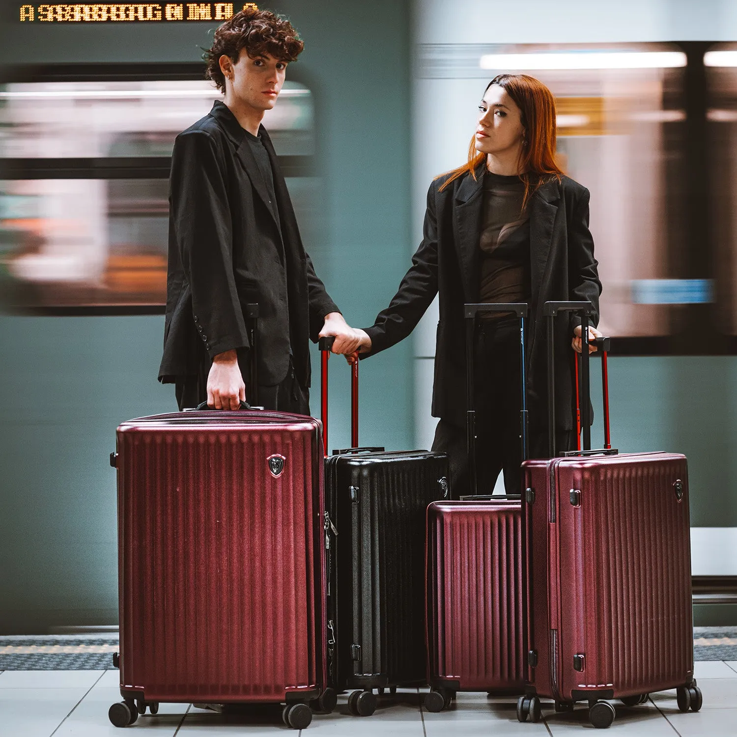 Smart Luggage® 3 Piece Luggage Set - Airline Approved