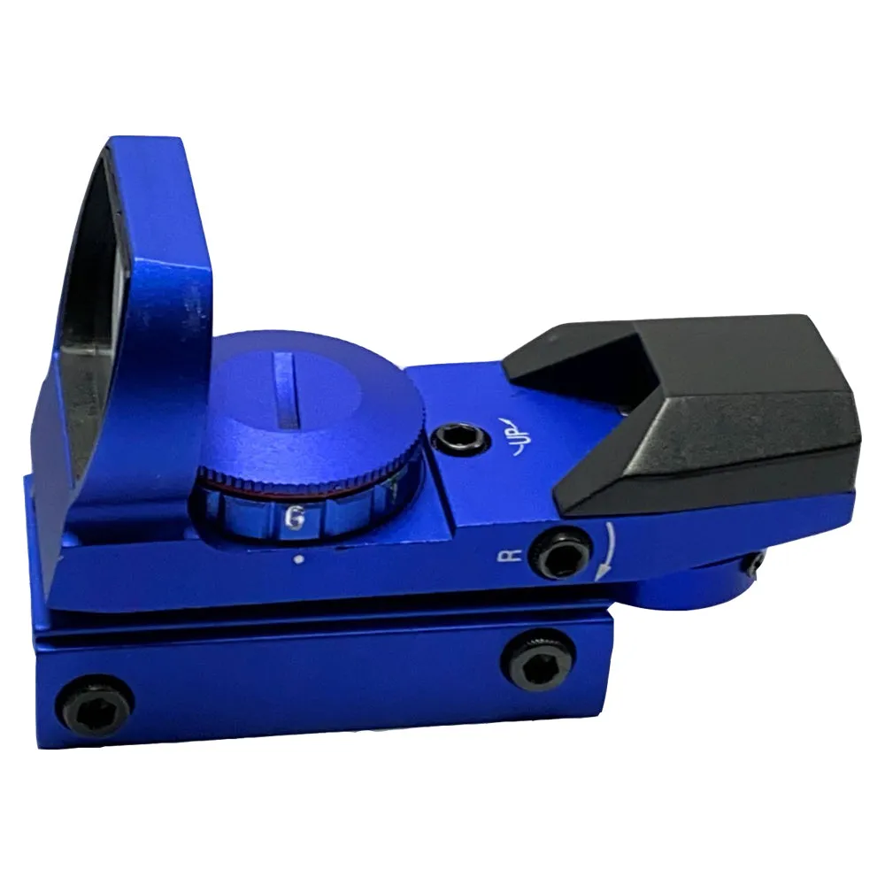 Sniper RD22F(BLUE) Red Dot Red and Green Reflex Sight with 4 Reticles