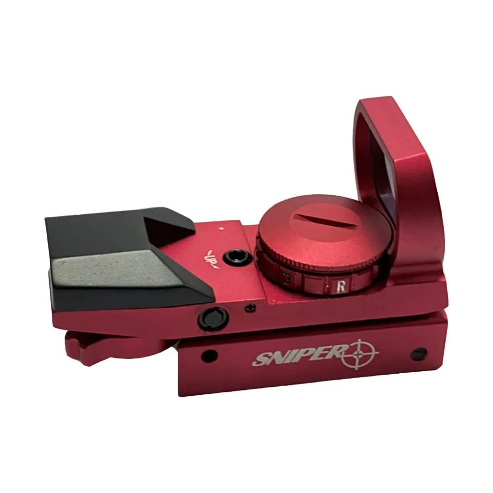 Sniper RD22F(RED) Red Dot Red and Green Reflex Sight with 4 Reticles