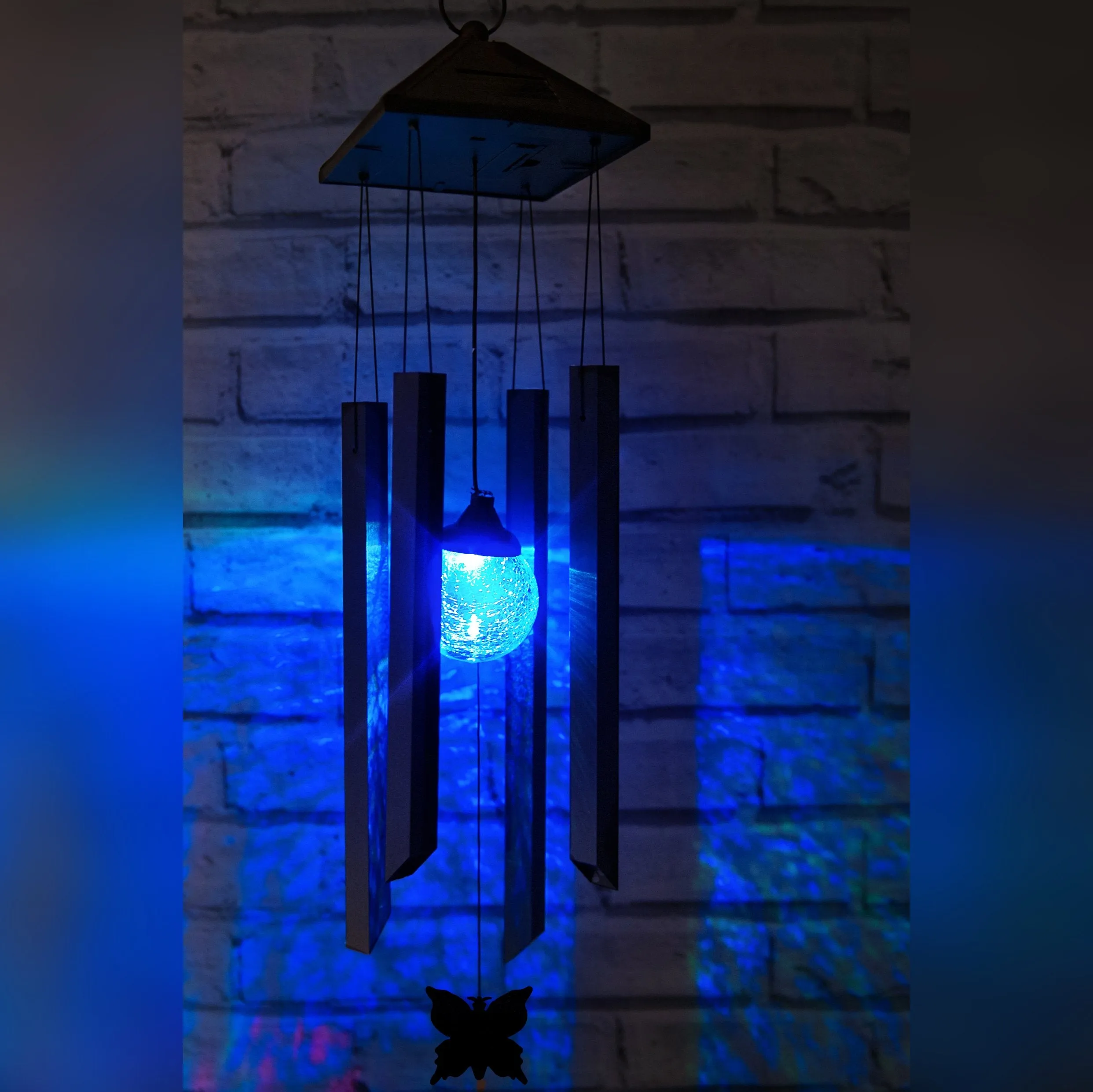 Solar Powered Wind Chimes Light - Colour Changing LED